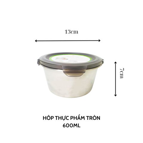 HỘP THỰC PHẨM TRÒN VÀ NẮP GÀI CÓ QUAI (TH587)