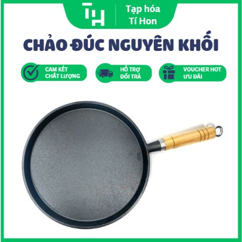 CHẢO GANG ĐÚC NGUYÊN KHỐI (TH588)