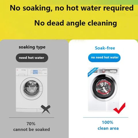 Chất tẩy rửa máy giặt đến 99% Tỷ lệ kìm khuẩn Xuất xứ từ công nghệ Nhật Bản 500ml mỗi chai Loại bỏ tất cả nấm mốc