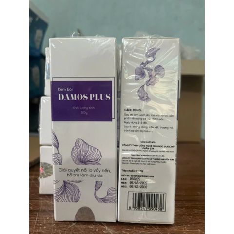 Kem Bôi Damos - Kem hỗ trợ viêm da, giảm ngứa, cấp ẩm từ thiên nhiên