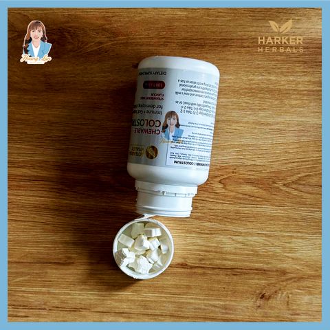 Kẹo sữa non hỗ trợ miễn dịch và đường ruột cho bé New Zealand Aotearoa Vitality Chewable Colostrum 100 viên
