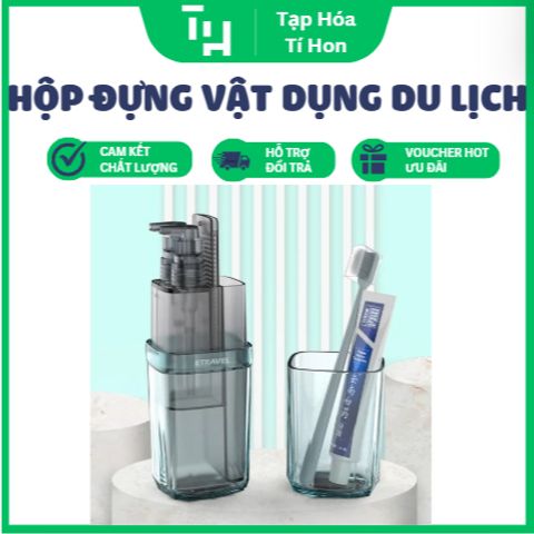 hộp đựng vật dụng du lịch 6 - 8 món (TH598) (Màu ngẫu nhiên)