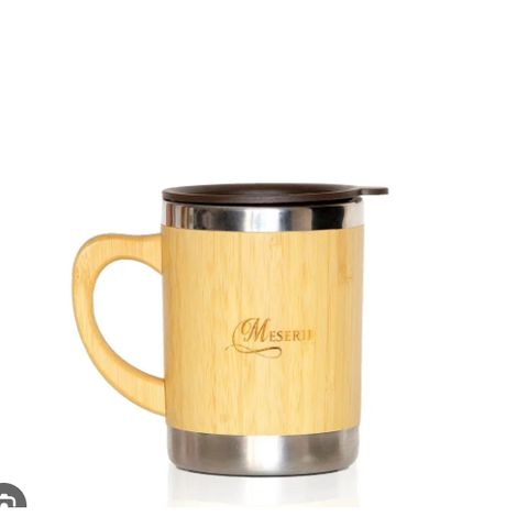 LY VÀ BÌNH GIỮ NHIỆT THÂN TRE (TH613)