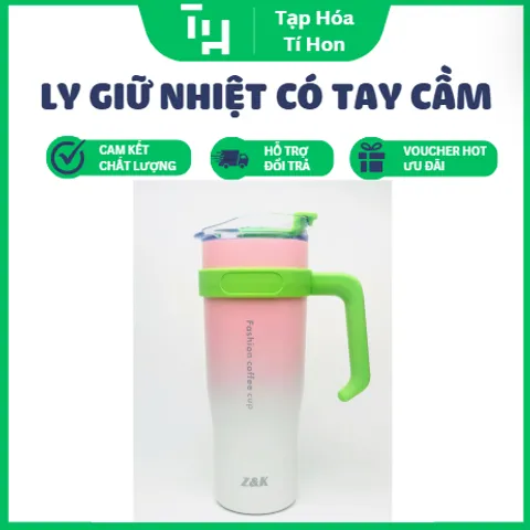 LY INOX GIỮ NHIỆT CÓ TAY CẦM W2307 (TH614)
