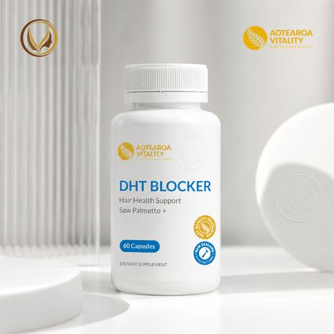 Viên uống kích thích mọc tóc nhanh, ngăn rụng tóc Aotearoa Vitality DHT Blocker 60 viên