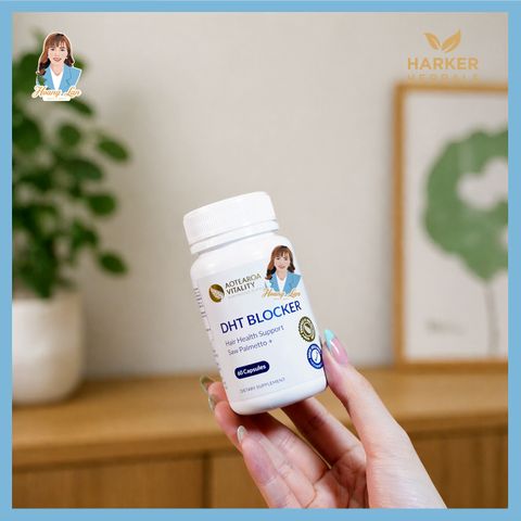 Viên uống kích thích mọc tóc nhanh, ngăn rụng tóc New Zealand Aotearoa Vitality DHT Blocker 60 viên