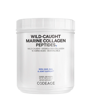 Bột Uống Collagen Codeage Marine Peptides 9000mg - Tăng Cường Đẹp Da, Giúp Da Săn Chắc và Căng Mịn