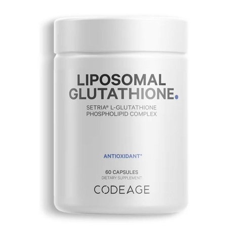 Viên uống trắng da Codeage Liposomal Glutathione 500mg Setria