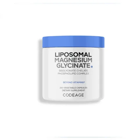 Viên Bổ Sung Magie Codeage Liposomal Magnesium Glycinate 240 Viên 749280