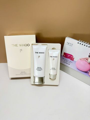 Set Tẩy Da Chết Whoo Gongjinhyang Brightening Gommage Gel Exfoliator