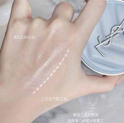 Phấn Nước Yves Saint Laurent YSL All Hours Blur Cushion Powder 14g (Xanh) 749335