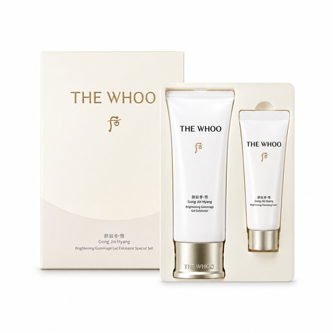 Set Tẩy Da Chết Whoo Gongjinhyang Brightening Gommage Gel Exfoliator
