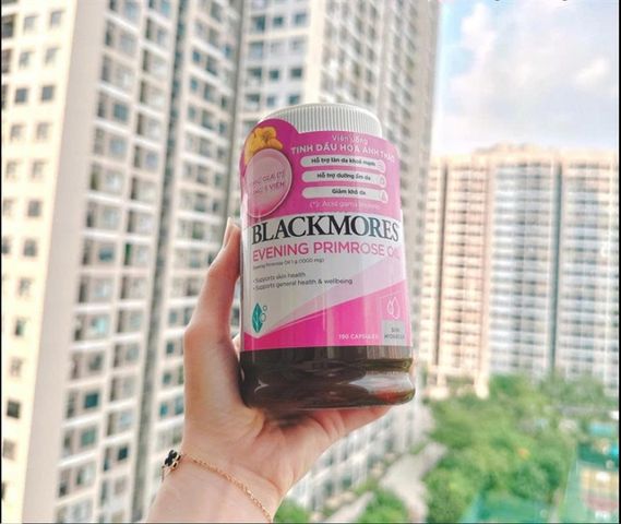 ( Hàng Cty có tem phụ ) Viên uống Blackmores Evening Primrose Oil 190 viên – hỗ trợ nội tiết, đẹp da
