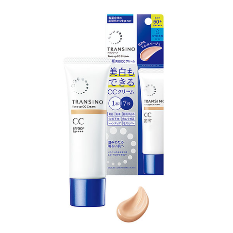Kem Trang Điểm Chống Nắng Transino Whitening CC Cream SPF50+ PA++++ tone tự nhiên 749438