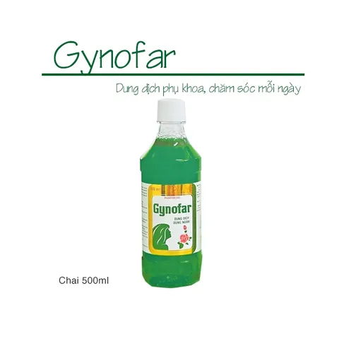Dung dịch vệ sinh phụ nữ / Nước rửa phụ khoa Gynofar (PHARMEDIC)