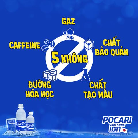 Thức uống bổ sung ion Pocari Sweat dạng bột (Hộp 5 gói)