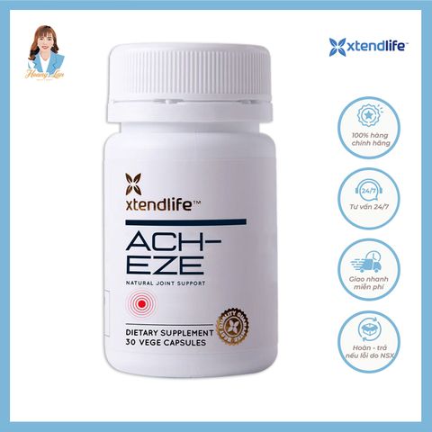 Viên uống giảm đau nhức xương khớp New Zealand Xtend Life ACH-EZE Natural Joint Support 30 viên