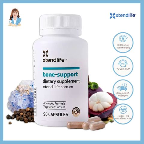 Viên uống bổ khớp, tăng mật độ xương ngừa loãng xương New Zealand Xtend Life Bone Support 90 viên