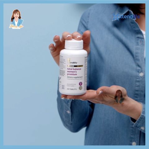Viên uống Vitamin tổng hợp nâng cao cho phụ nữ New Zealand Xtend Life Total Balance Women’s Premium 210 viên