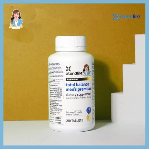 Viên uống vitamin tổng hợp nâng cao cho nam New Zealand Xtend Life Total Balance Men’s Premium 210 viên
