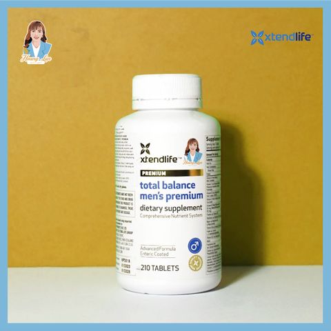 Viên uống vitamin tổng hợp nâng cao cho nam New Zealand Xtend Life Total Balance Men’s Premium 210 viên