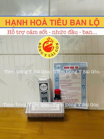 [1 CHAI] Hạnh Hoà Tiêu Ban Lộ Chai 15ml - Hỗ trợ sức khoẻ