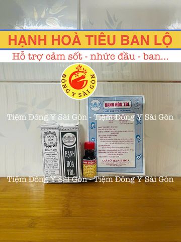 [1 CHAI] Hạnh Hoà Tiêu Ban Lộ Chai 15ml - Hỗ trợ sức khoẻ