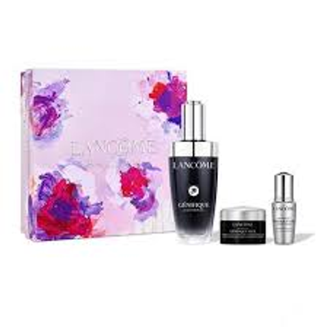Set Dưỡng Da Cao Cấp Lancôme Génifique Ultimate Serum Set 3 Món - Serum, Kem Dưỡng, Mặt Nạ Giấy Lành Tính Chăm Sóc Da Rạng Rỡ 730957 749665