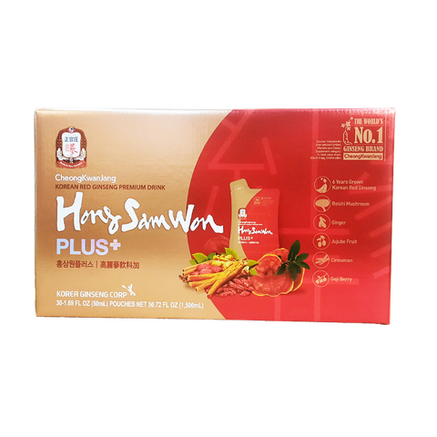 Hộp Nước Hồng Sâm HongSamWon Plus+ 30 Gói