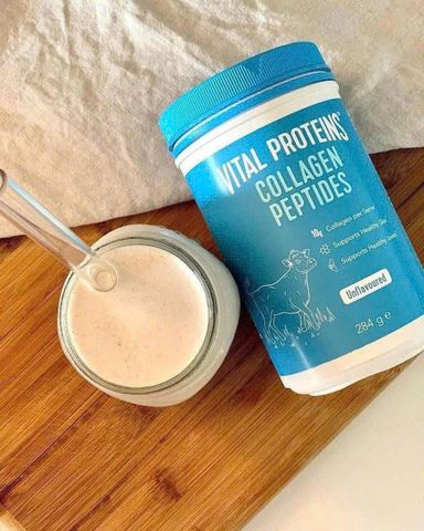 Bột Collagen Vital Proteins Collagen Peptides 680g - Tăng cường độ đàn hồi, trẻ hóa da, giảm nếp nhăn, hỗ trợ tóc và xương khớp