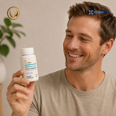 Viên uống phục hồi gan, giải độc gan Xtend Life Total Liver Care 60 viên - Chính hãng New Zealand