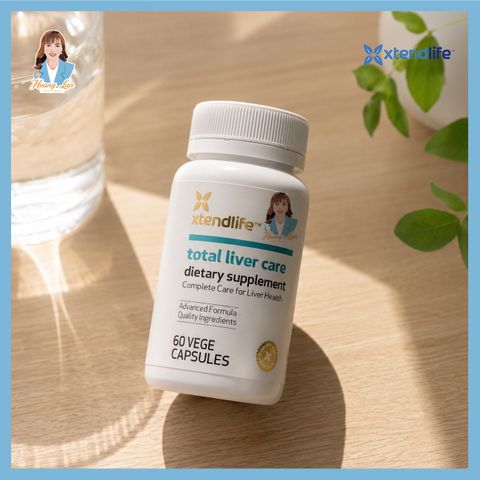Viên uống phục hồi gan, giải độc gan New Zealand Xtend Life Total Liver Care 60 viên