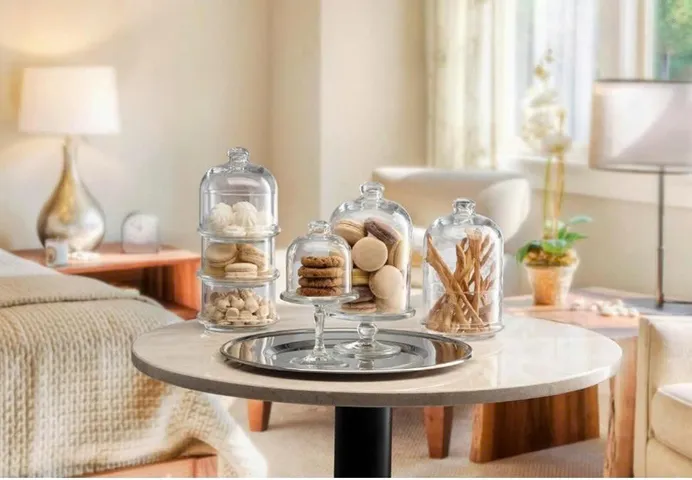 Set 3 hũ bánh xếp chồng mini Pasa