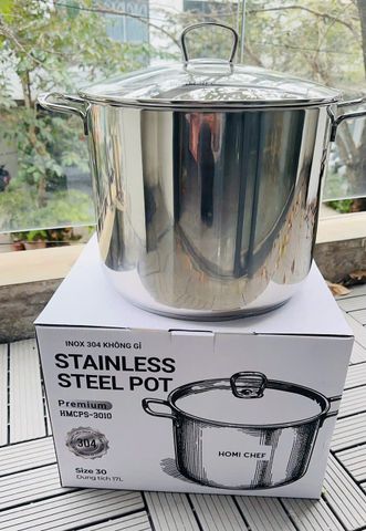 NỒI LUỘC GÀ SZ 30CM - HOMI CHEF