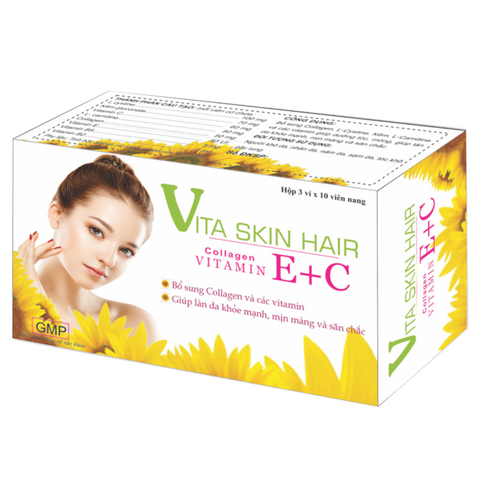 Ceteco Vita Skin Hair, hỗ trợ giúp làn da khỏe mạnh, mịn màng và săn chắc 750027