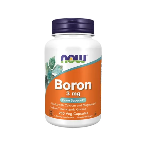 Viên uống Now Foods Boron 3 mg 250 viên