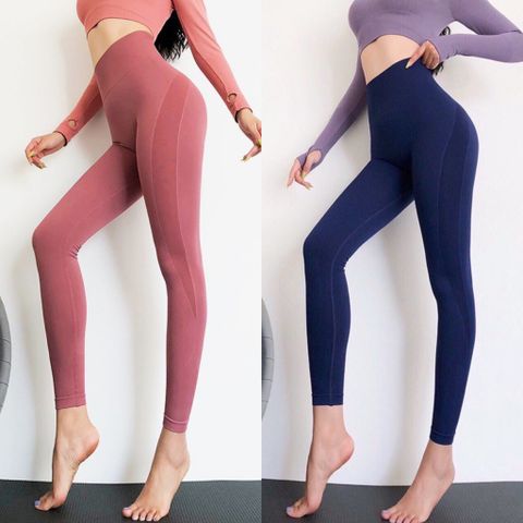 Combo 2 Quần Dài Thể Thao Nữ Tập Gym Yoga Cạp Cao Co Giãn 4 Chiều Nâng Mông Dệt Kim Chắc Chắn 2025