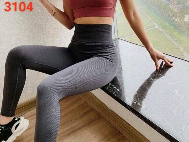 NEW 2025 Quần Dài Thể Thao Nữ Vải Dệt Cao Cấp - Quần Tập Gym,Yoga, Samba,Fitness...