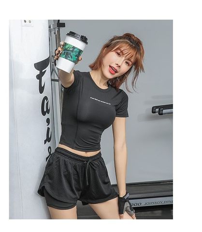 ÁO THUN CROPTOP NỮ TẬP GYM,YOGA, RUNING,ZUMBA,FITNESS, ĐI CHƠI