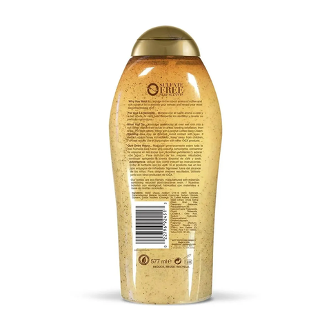 Coconut Coffee OGX Sữa Tắm Tẩy Tế Bào Chết 577ml của Mỹ