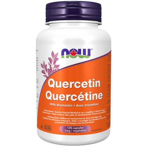 Viên uống Quercetin with Bromelain Now Cân bằng miễn dịch, tăng đề kháng 750404