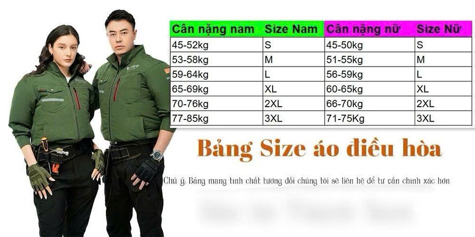 Áo điều hòa Kenko Alpha X5 22V – Pin 24.000mah (Chat với shop để chọn Sz và màu áo) 750435