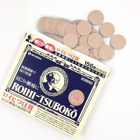 Miếng Dán Huyệt Đạo Giảm Đau Roihi Tsuboko 156 Miếng