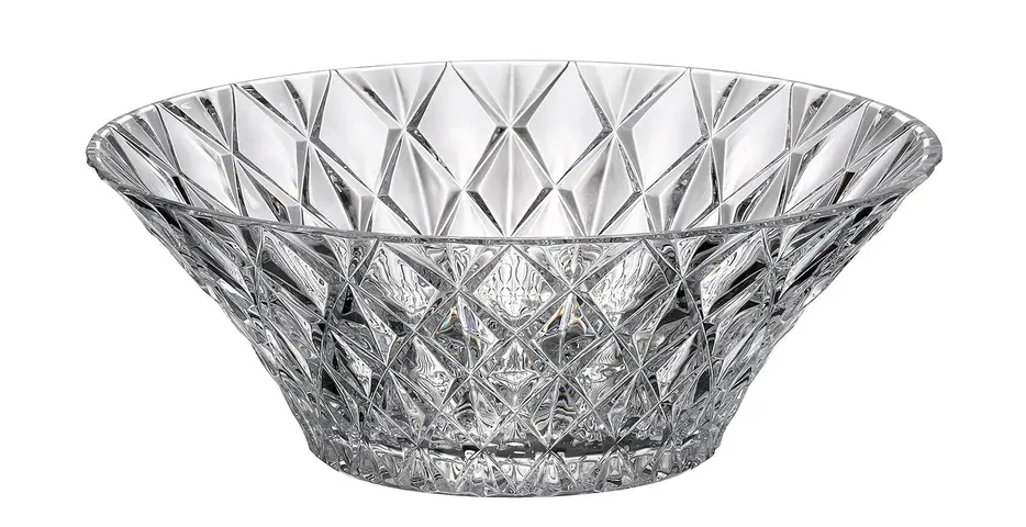 Bát Bohemia Memphis trắng 30.5cm Crystal Bohemia