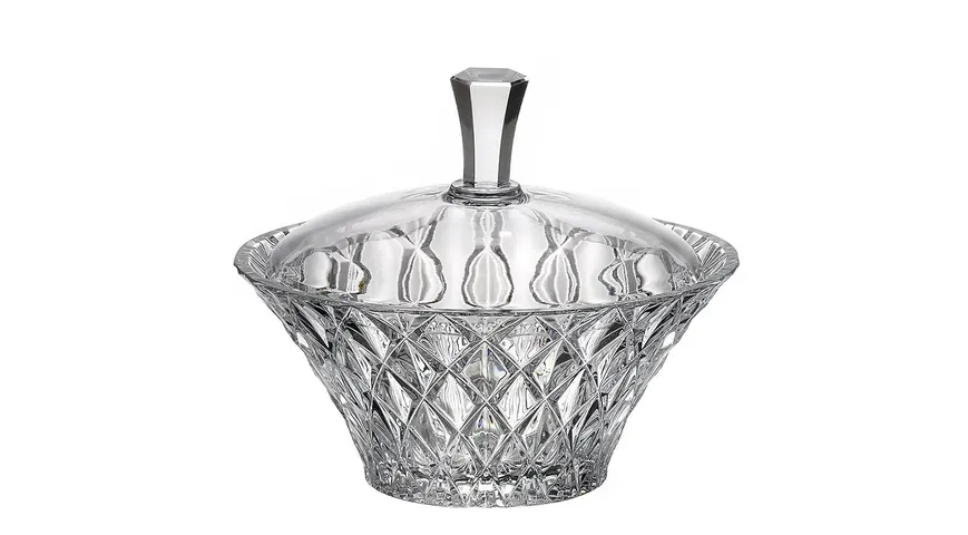 Thố Memphis trắng 19.5cm Crystal Bohemia