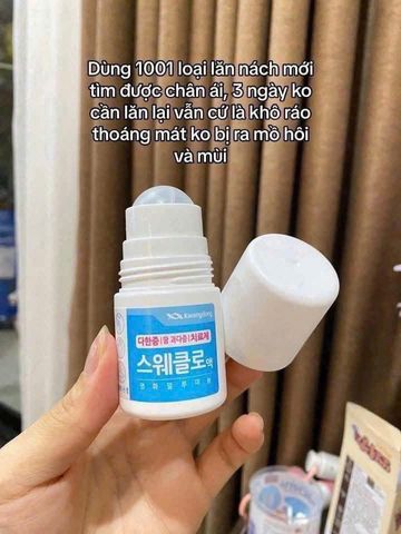 Lăn Nách Kwangdong Hàn Quốc 30ml - Khử Mùi Hiệu Quả, Giúp Trắng Da Nách, Phù Hợp Cho Nam Nữ, Hương Thơm Tự Nhiên 750840