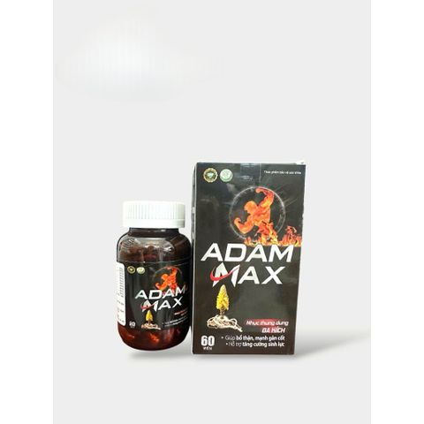Viên uống ADAM MAX tăng cường hỗ trợ sức khoẻ Nam giới (Hộp 60 viên)