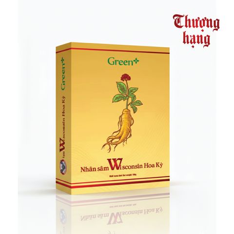 Nhân Sâm Wisconsin Hoa Kỳ - Thượng hạng 100g - Sâm Nguyên Củ - Tăng Cường Sức Khỏe, Hỗ Trợ Bổ Dưỡng