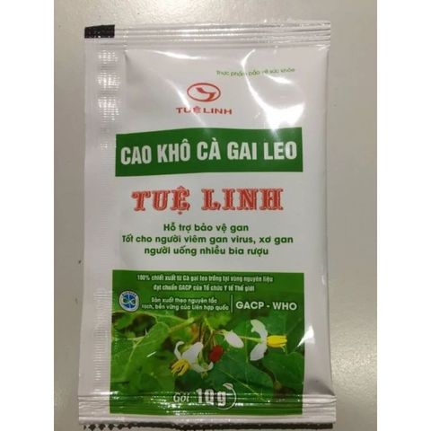 Cao Khô Cà Gai Leo Tuệ Linh_Giải rượu,hạ men gan, bảo vệ gan, ức chế viêm gan vi.rút, đưa về âm tính