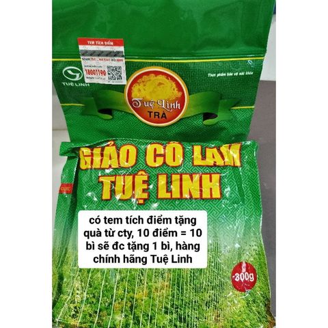 Trà Giảo Cổ Lam Tuệ Linh 300gram SỐ 1 CHO BỆNH TIỂU ĐƯỜNG, MỠ MÁU CAO VÀ CAO HUYẾT ÁP